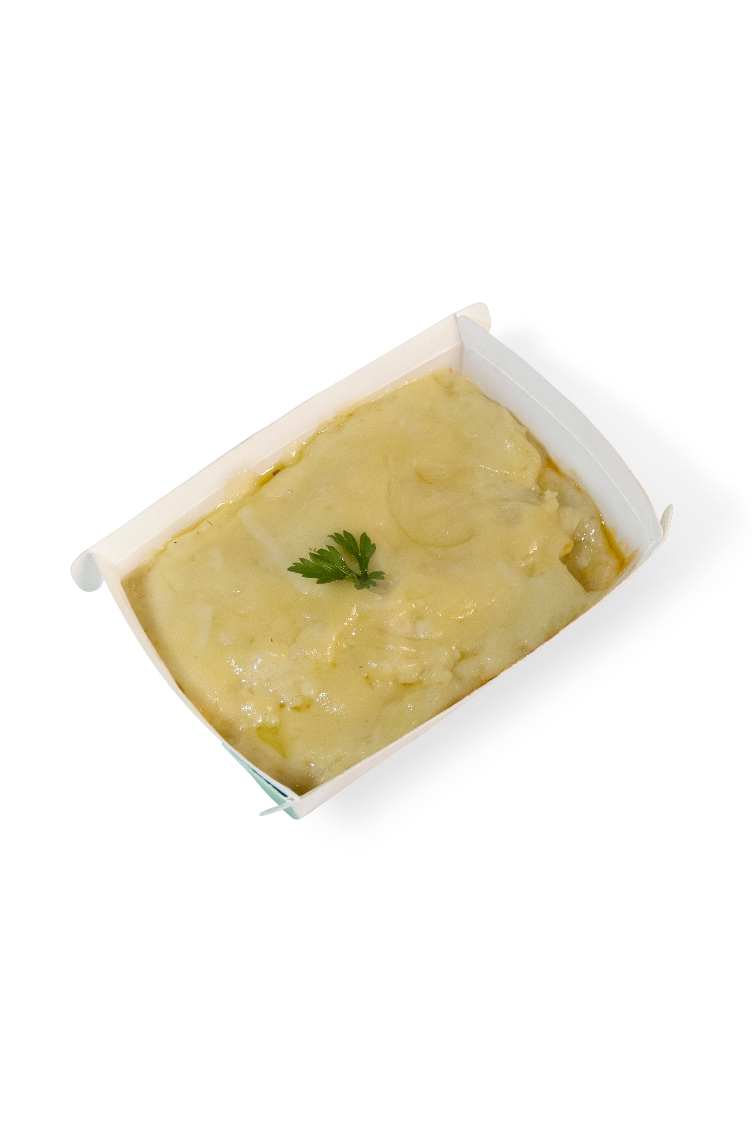 Escondidinho de frango e batata inglesa